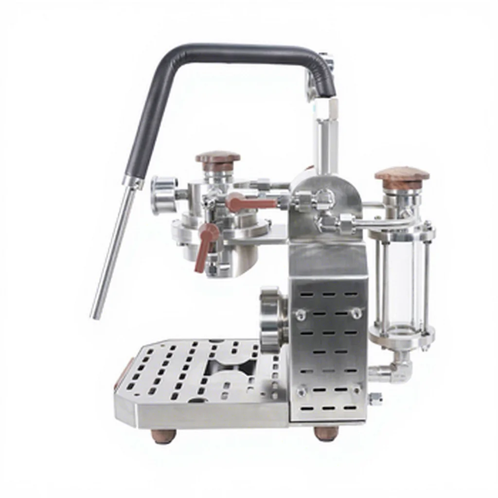 

#heu Home Hotel Office Professional Italy 12 Bar Cappuccino Coffee Maker Coffee Machine Pneumatic Variable Pressure Espresso Mac