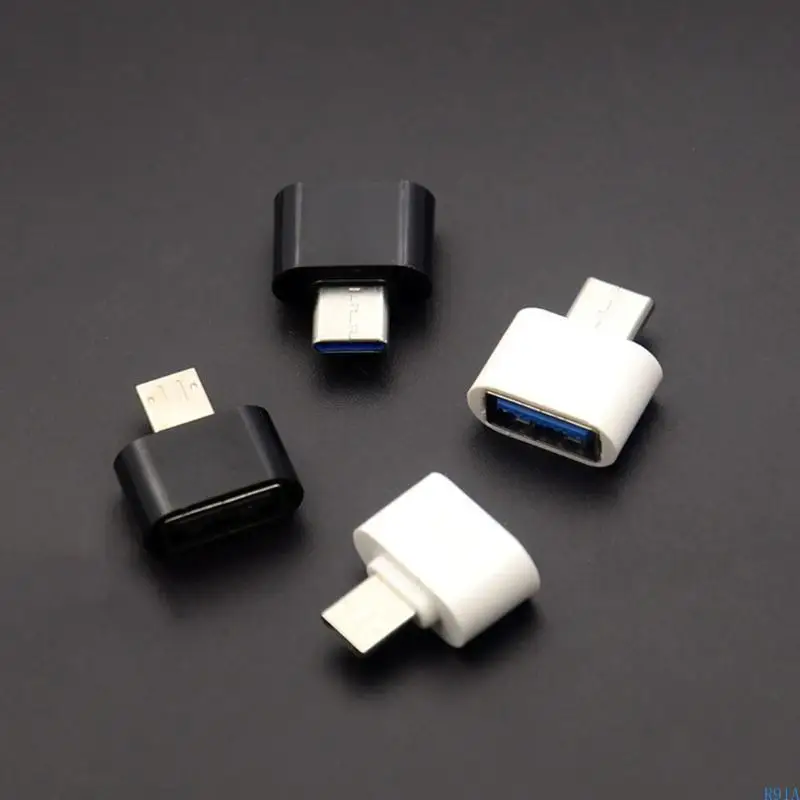 R91A ความเร็วเร็ว USB 2.0 A เป็นตัวแปลง MicroUSB Type C Converters 480Mbps Support รองรับการถ่ายโอนข้อมูล