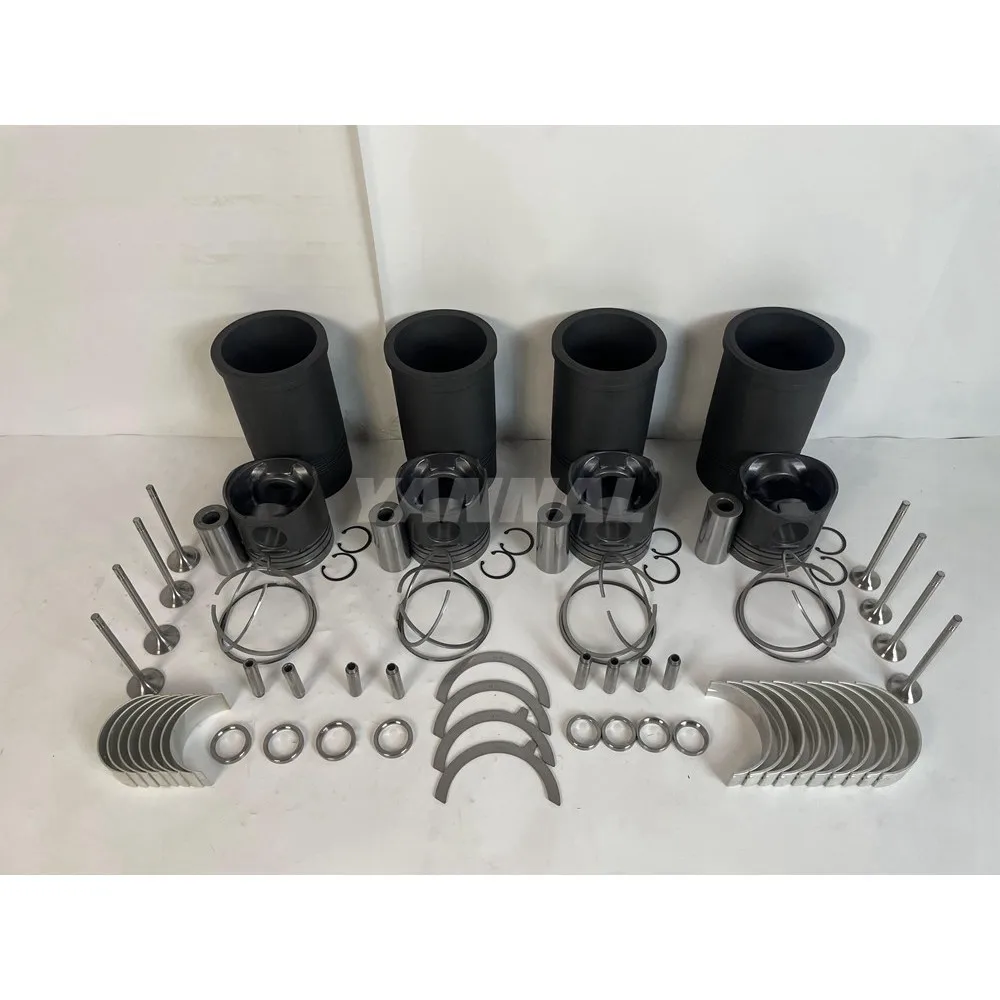 

R914 Cylinder Liner Kit With Engine Bearing & Valves For Liebherr Engine Part