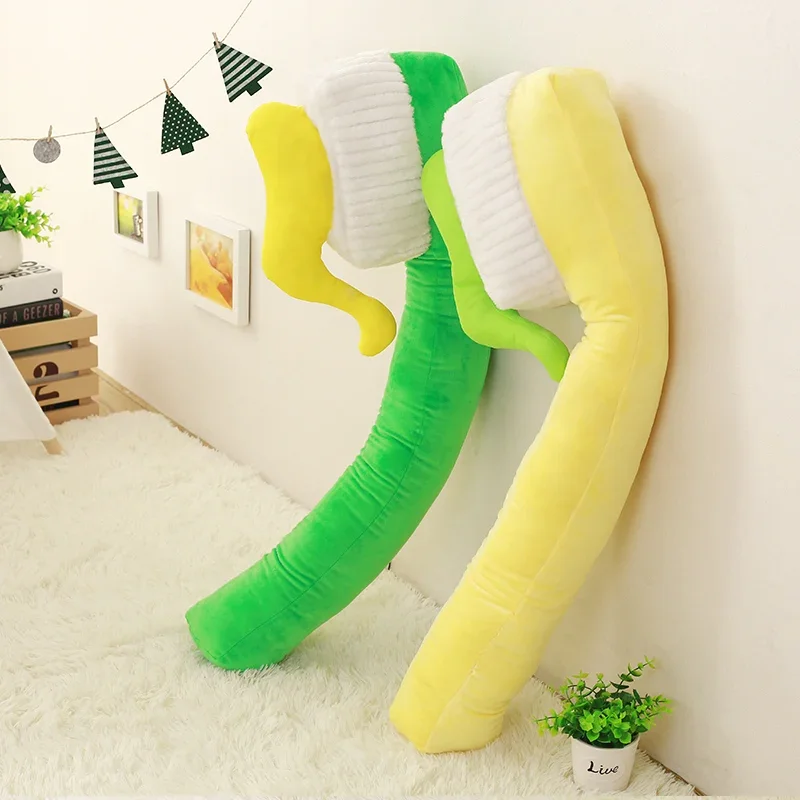 90cm Creative Color Simulation Toothbrush Pillow Large Stuffed Plush Toy Long Pillow Sofa Cushion Children's Christmas Gift