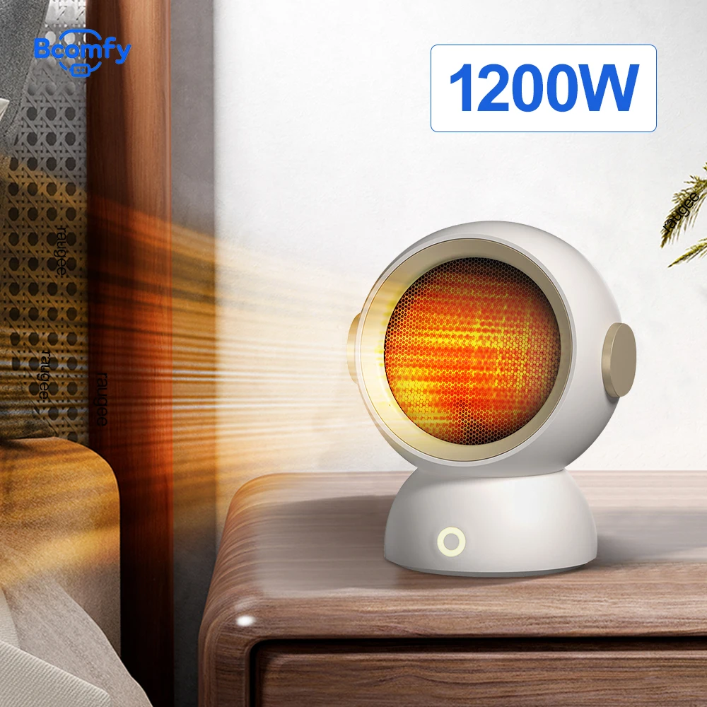 

Вентилятор-нагреватель Портативный мини-нагреватель горячего воздуха 1200 Вт Вентилятор с быстрым нагревом Маленький настольный мини-нагреватель для домашнего офиса