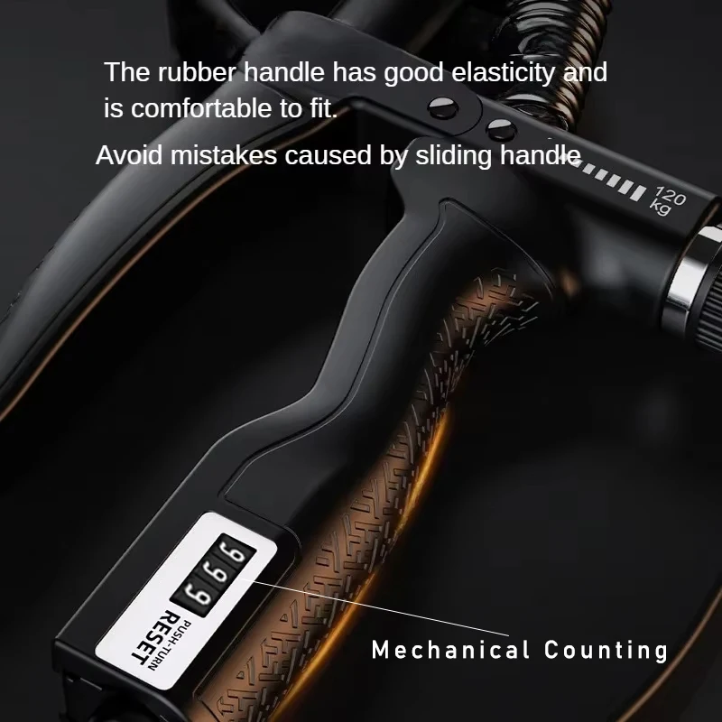 قابل للتعديل قبضة اليد قوة المدرب 5-120 كجم معدات اللياقة البدنية للرجال العضلات الانتعاش الثقيلة إصبع التمارين قابض اليد