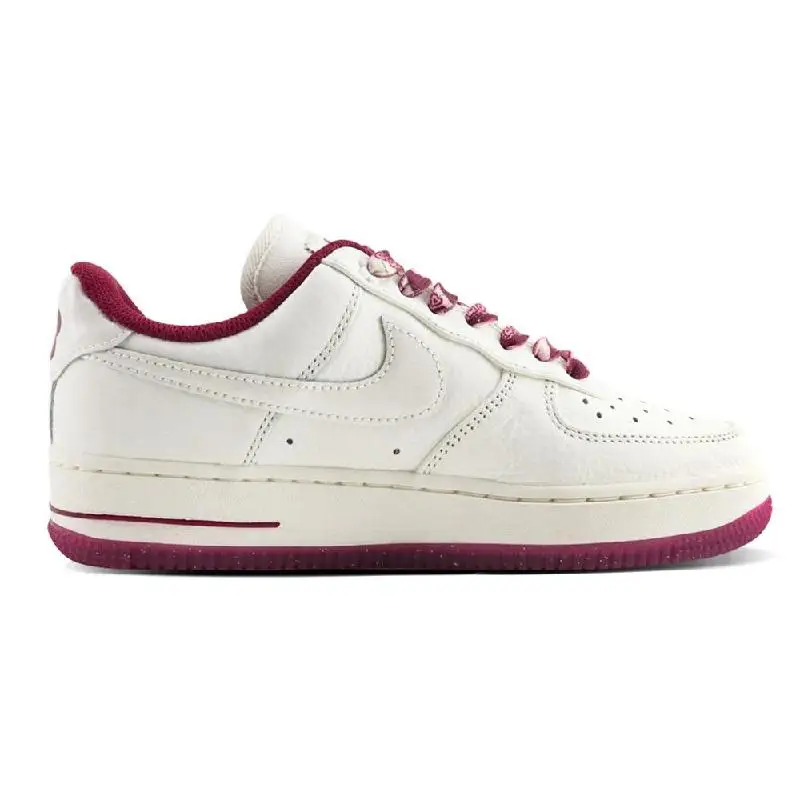 【Customize】Nike Air Force 1 Skateboarding Shoes Women's Low-top White/pink Sneakers shoes FZ5068-161