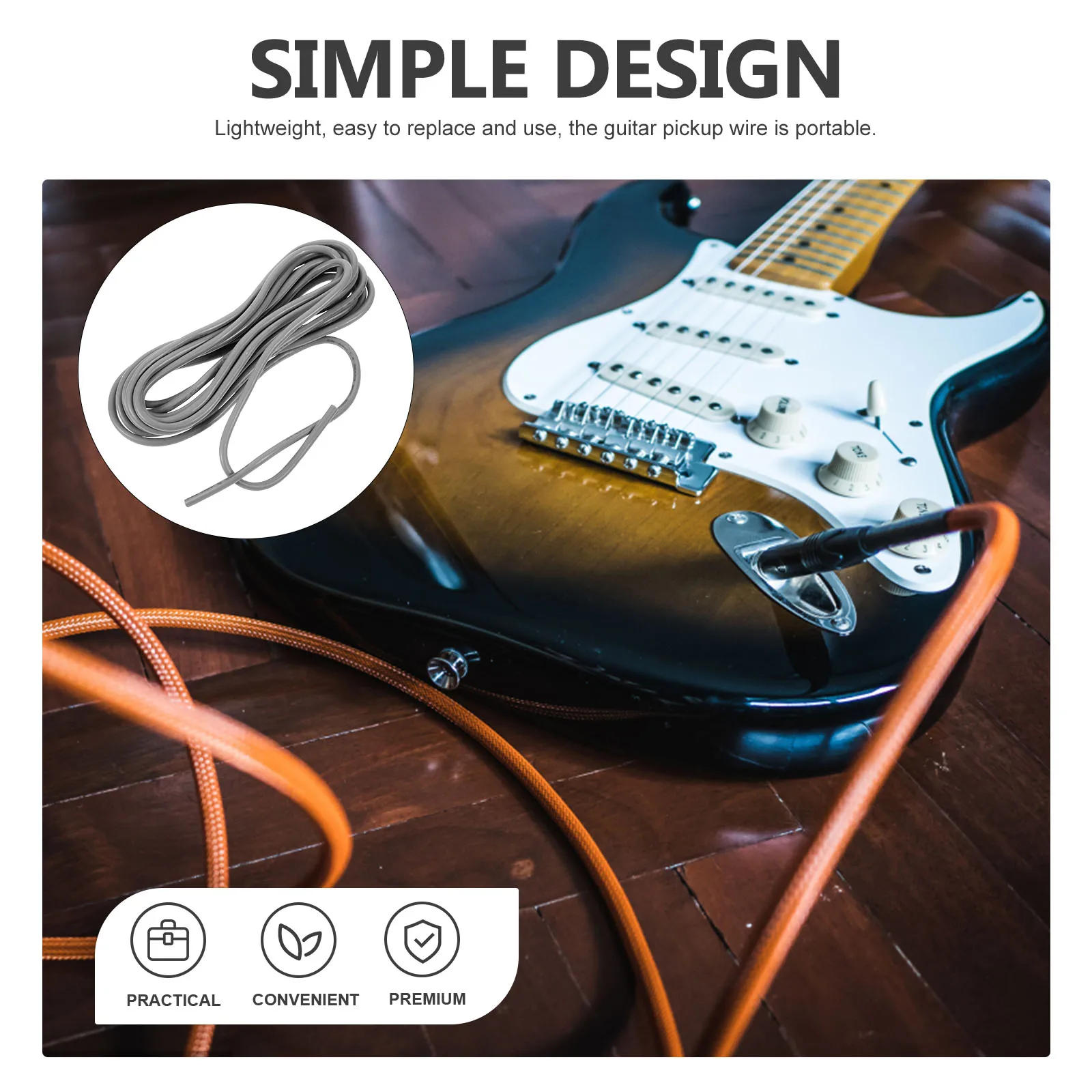 

High-Quality Guitar Pickup Wiring Flexible Guitar Circuit Wire Repair Kit Stylish Instrument Supply