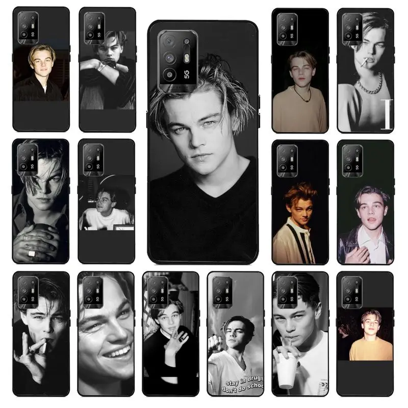 Leonardo DiCaprio young Super Star Phone cover For OPPO A74 A78 A94 A98 A54 A72 5G A57 A96 A53S 4G A9 A73 A53 2020 Cases coque