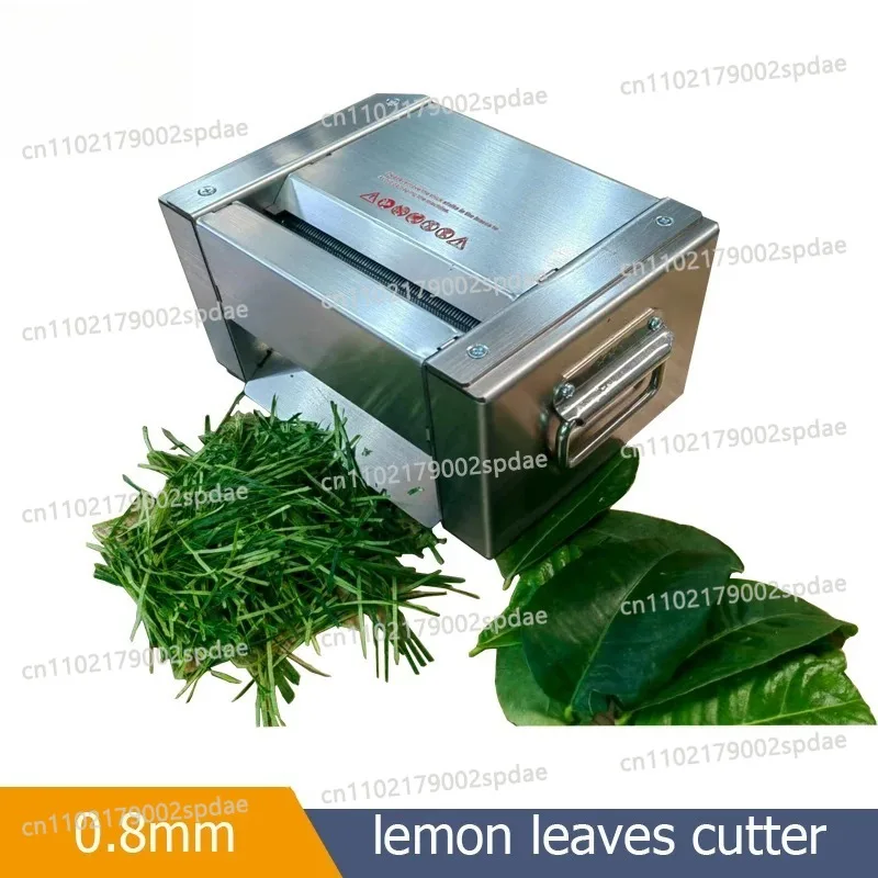 Household Portable Small Leaf Shredder Machine Stable Cutting Tea Lemongrass Seaweed Lime Lemon Leaves For Home Kitchen