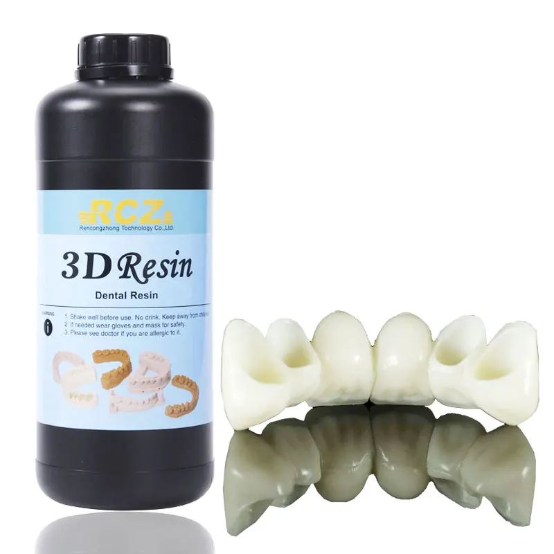 

High Precision A2 Color Dentals Resins 3D Liquid Crown for LCD/DLP Printer