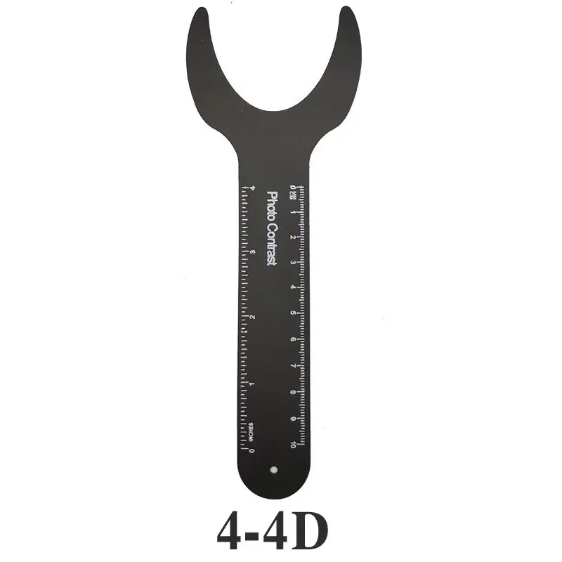 Autoclavable Black Background Board with Scale for Dental Intraoral Photography and Orthodontic Imaging Contrast
