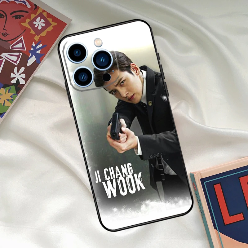 Ji Chang Wook Phone Case For iPhone 16 15 14 Pro 11 12 13 Pro Max XS XR X Plus 12 13 Mini Back Cover