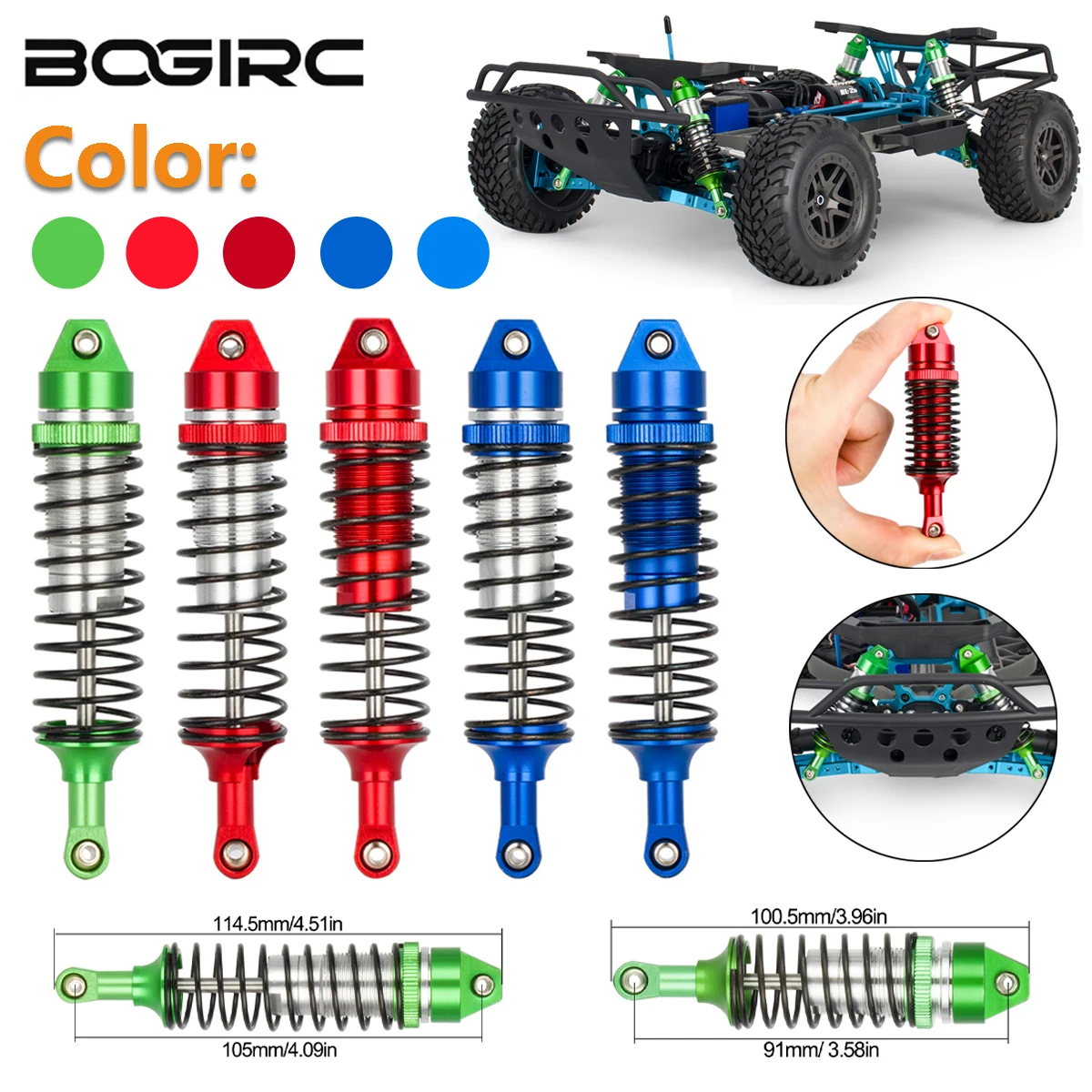 4PCS Aluminum Alloy…