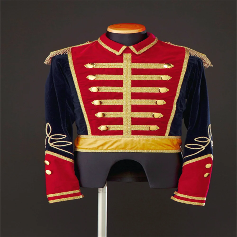 

Medieval The Ballet Musical Soldier Jacket Military Officer Jacket Military Parade Coat