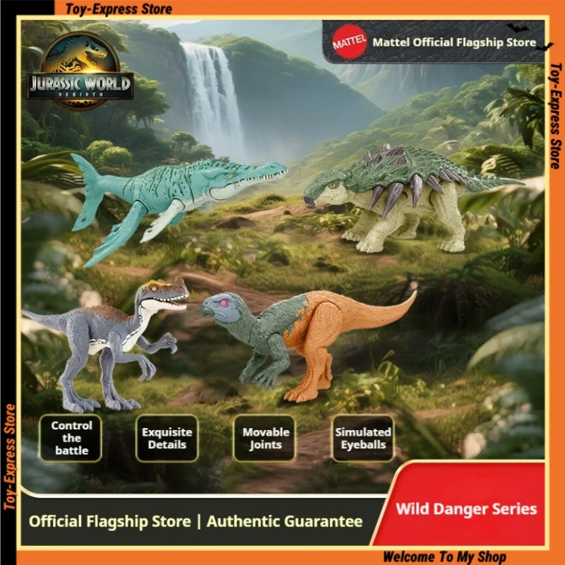 

Jurassic World Dinosaurs Toys Stegosaurus Wild Danger Series Dinosaur Model Movie Animal Model Collectible Children Kids Toys