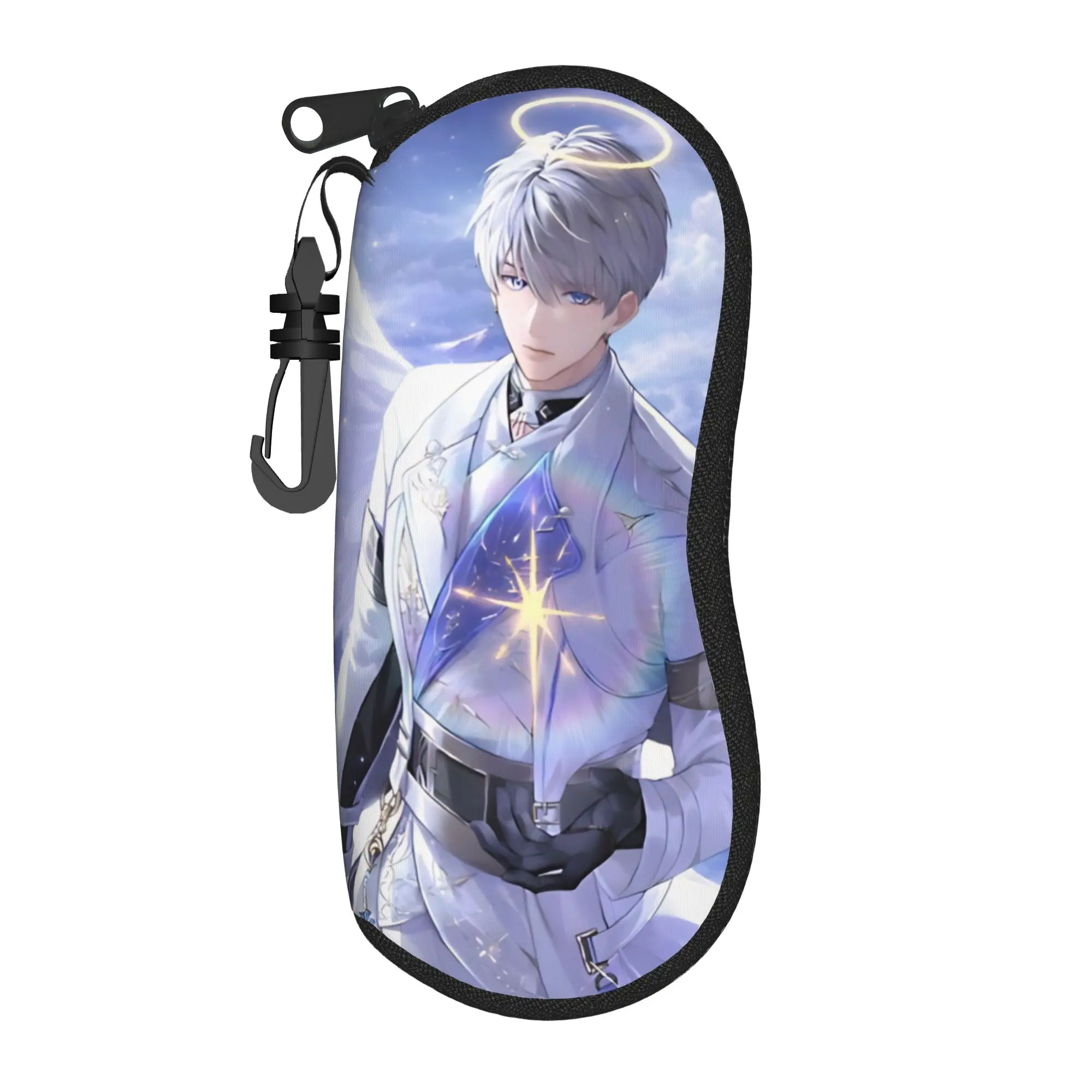 Love and Deepspaces Glasses Case  Zipper Sunglasses Pouch Men Women Convenient Eyeglass Protector Fashion Eyewear Bag