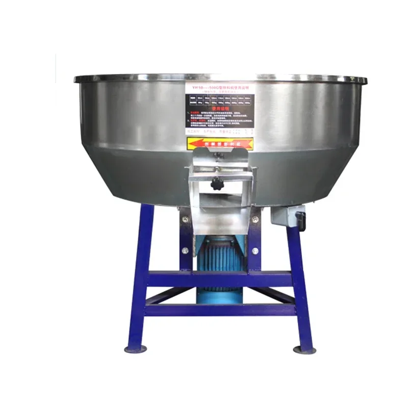 150KG Electric Stainless Steel Grain Mixer Feed Grain Powder Small Food Color Mixing Machine Multi Purpose Quick Mixing