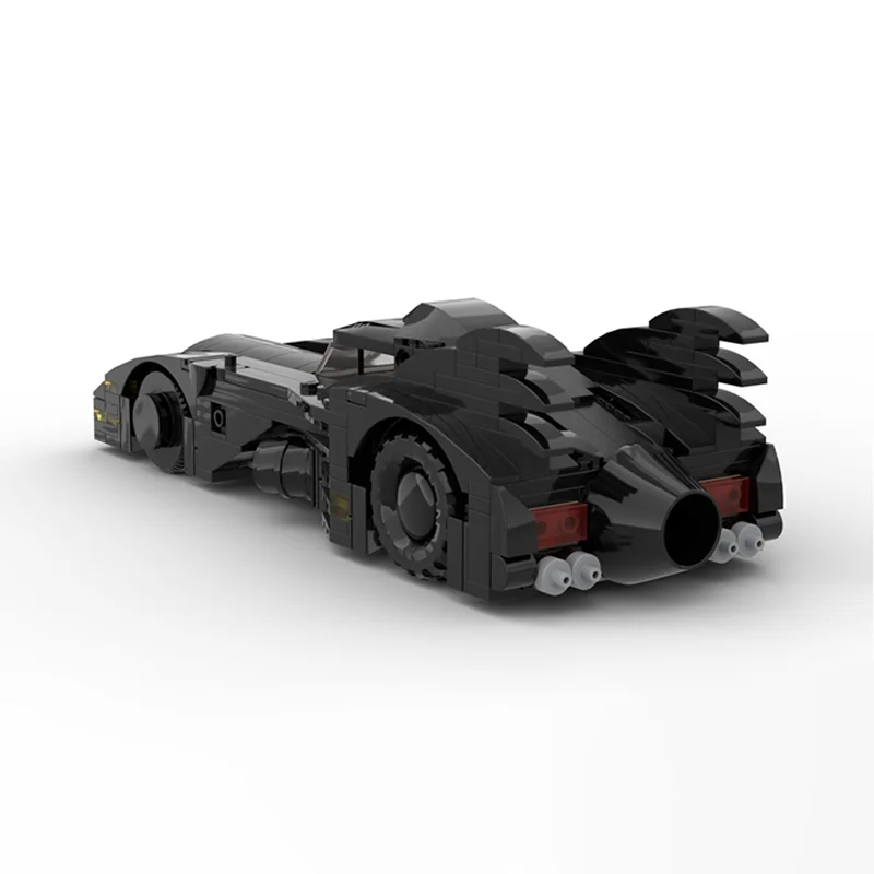 342pcs Moc Famous Movie Vehicles Batmobile Car Building Blocks Speed Champions Racing Sports Car Bricks Toys Kids Christmas Gift