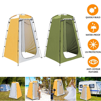 Outdoor Changing Shower Tent Folding Dressing Room Bath Tent Waterproof Beach Toilet Shower Bathroom for Camping Travel Hiking