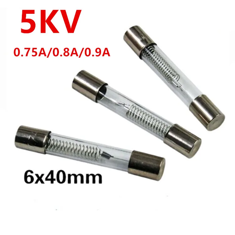 

200pcs 5KV 0.75A 0.8A 0.9A 900mA Microwave Oven High Voltage Fuse