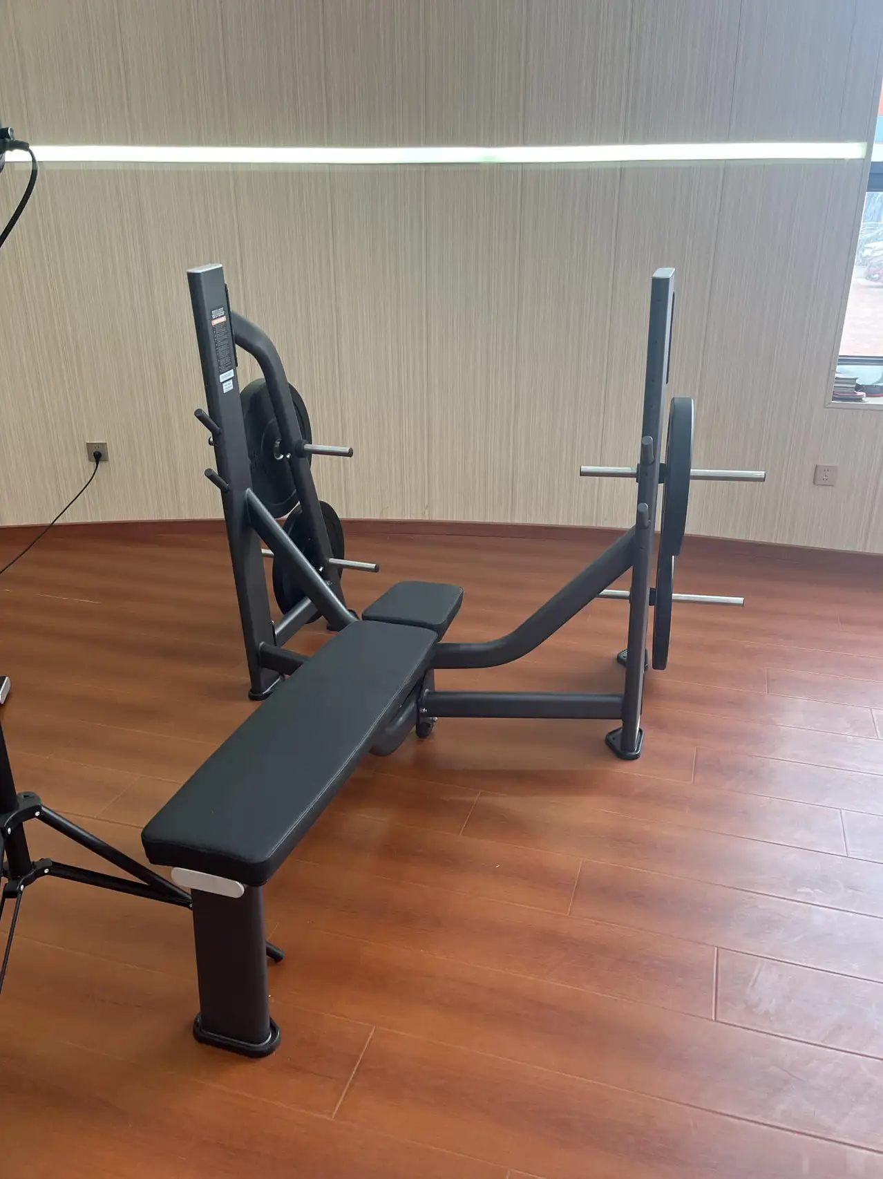 مقعد تدريب القوة لمعدات صالة الألعاب الرياضية من الفولاذ التجاري