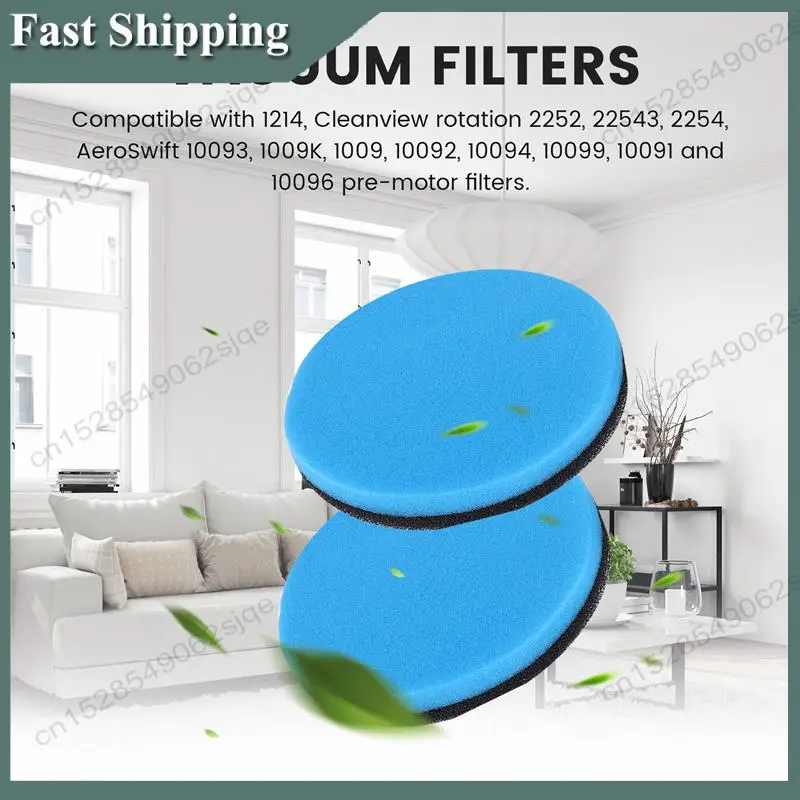 -ABKM 3PCS Vacuum Filters Replacement For Bissell Febreze Style 1214 Cleanview & Powerglide Pet Vacuum Cleaner