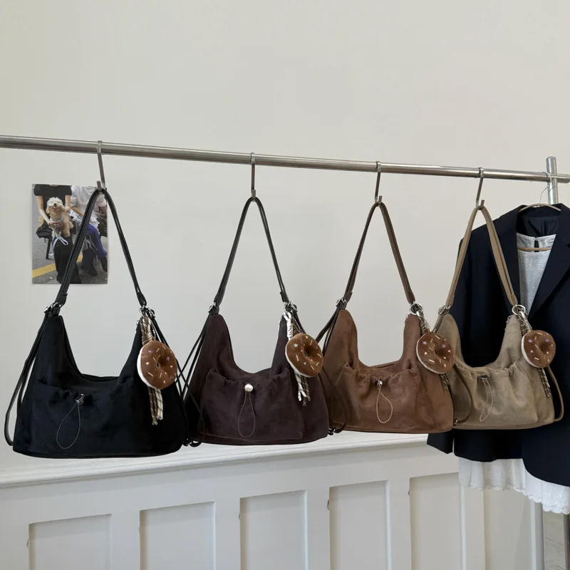 

2025 Women's Multi-way Shoulder Bag, Underarm Crossbody Purse with Adjustable Strap, Casual Student Bag for Daily College