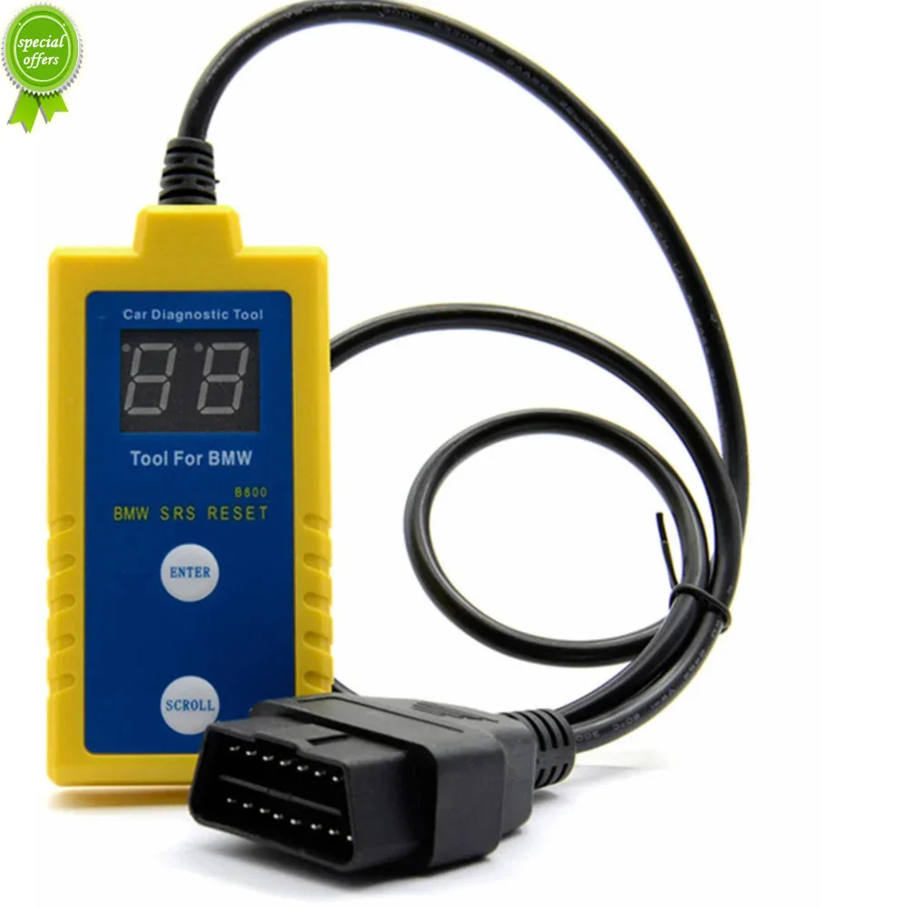 

Professional Auto Airbag B800 Scan Reset Tool OBD2 For BMW Between 1994 And 2003B 800 Car Diagnostic Scanner