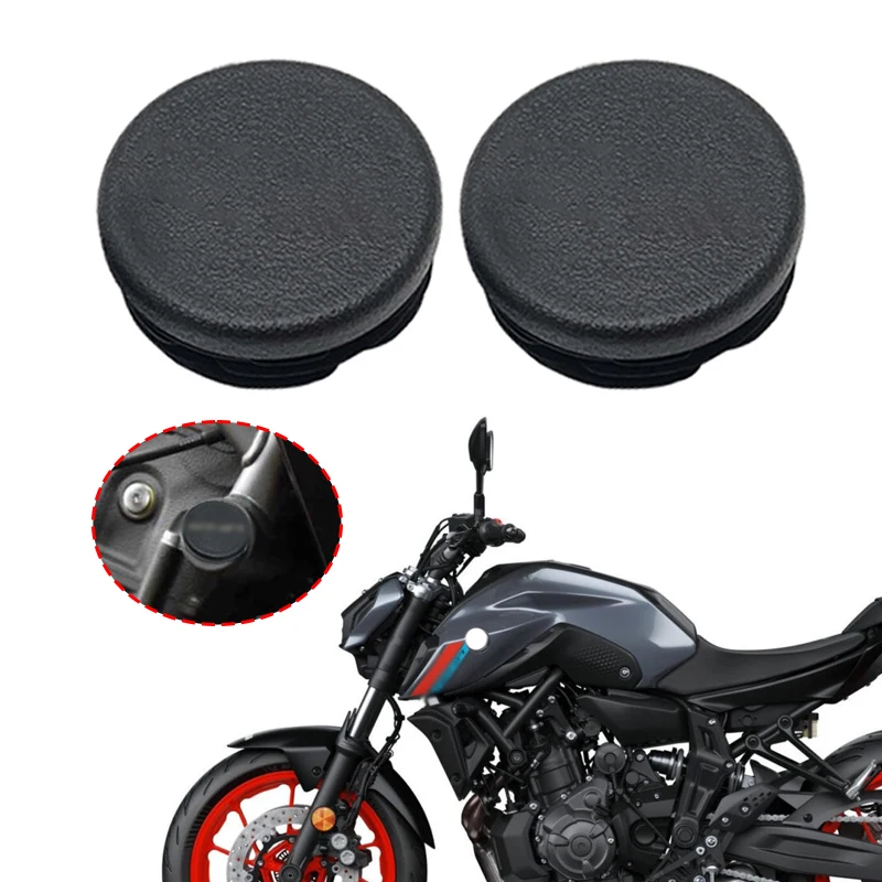 

MT07 XSR700 Tracer700 Frame Hole Cover Caps Plug Decorative Frame Cap Set For Yamaha MT 07 Tracer 700 XSR 700 2013-2021 2020