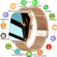Nuevo reloj inteligente Bluetooth pantalla HD de 1,83 pulgadas respuesta hacer llamadas mensaje previa modos deportivos DIY Dial pronóstico del tiempo hombres mujeres
