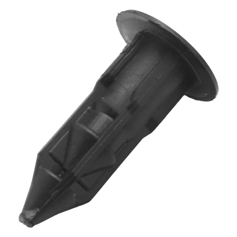 【Gehaast】 600 stuks kunststof onderdelen 8 mm zwart gat bumper klinknagel clipsluiting