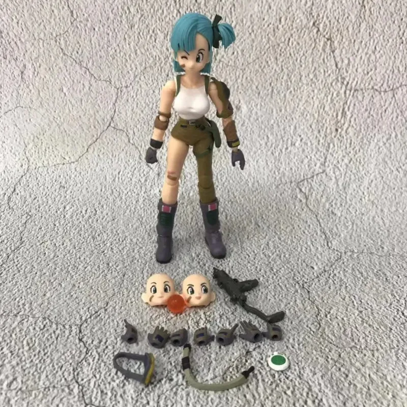 

Dragon Ball SHF Girl Bulma шарнирная фигурка игрушка настольный орнамент коллекция подарок