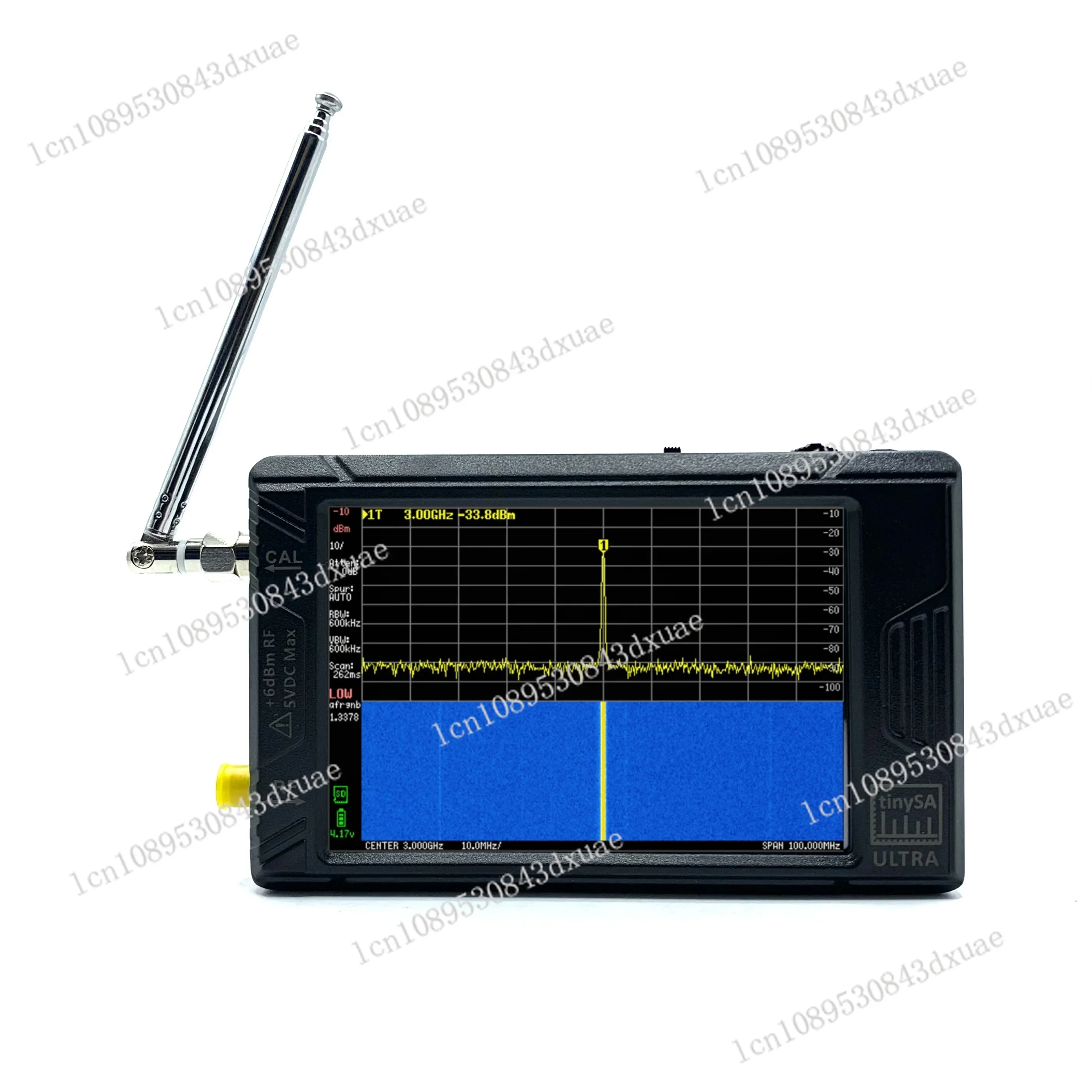 Tiny Spectrum Analyzer TinySA 4 inch Touch Screen Build in BatteryOriginal Hugen Version TinySA ULTRA Handheld