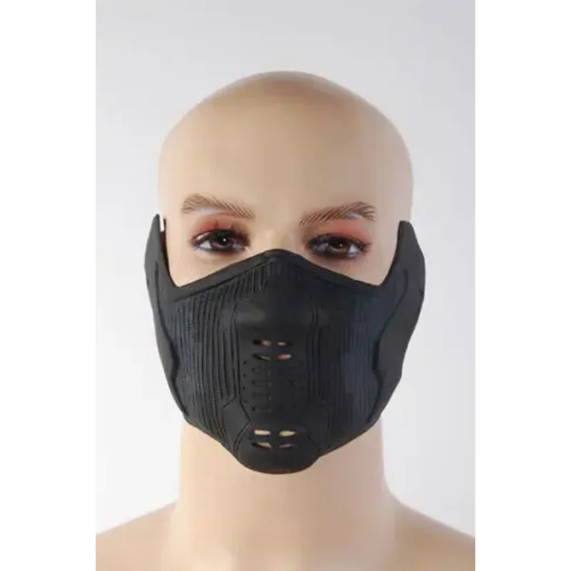 wat22 الكابتن 2 باكي بارنز تأثيري قناع اللاتكس الشتاء الجندي جيمس بوكانان جديد 2025 aa