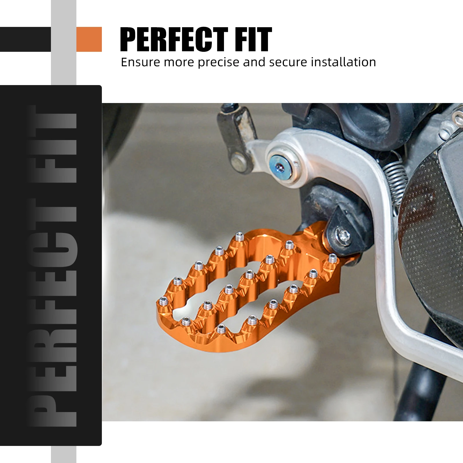 NICECNC For KTM 390 Adventure 2020-2024 Footrest Foot Pegs Pedals Lengthened Footpeg 6061 Aluminum - Image 2