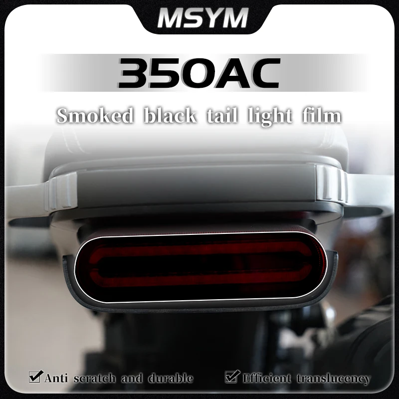 FOR LONCIN VOGE 350AC 350 ac Headlight taillight film instrument film display screen transparent protective film accessories