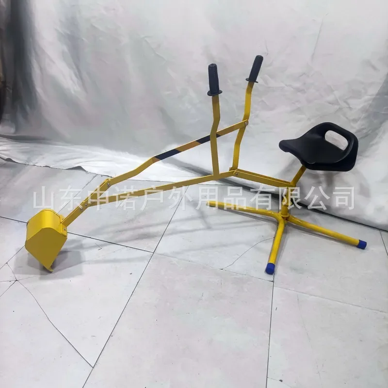 Kids Manual Excavator Toy 360 Degree Rotating Sand Digger for Playground Outdoor Sandbox Play Equipment Children Gift