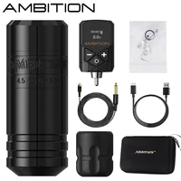 Ambition Torped 36 tiempos 4,5-5,0-5,5mm Motor sin escobillas pluma de tatuaje rotativa potente máquina RCA inalámbrica Kuark 2400mAh batería