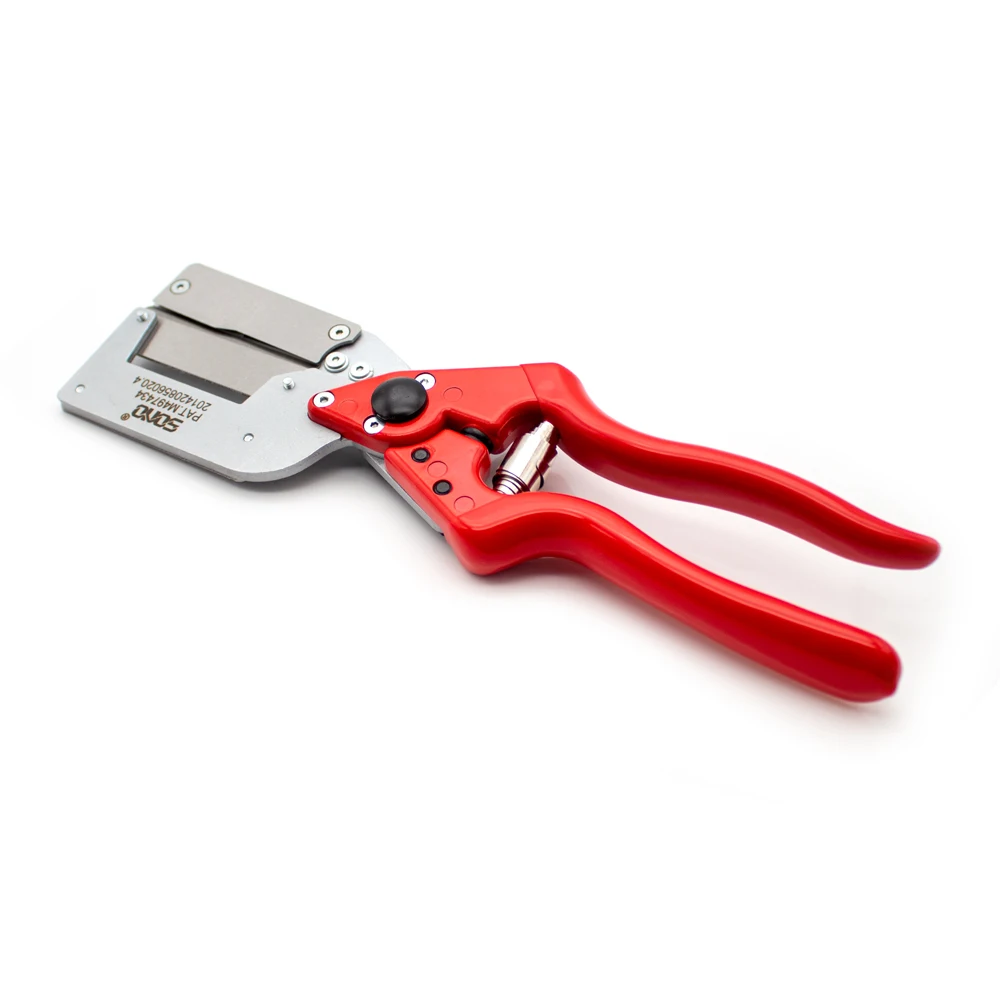 J60 Multifunctional Grafting Shears Fruit Tree Seedling Grafting Tool SK5 Steel Cutter Blade Aluminium Alloy Handle