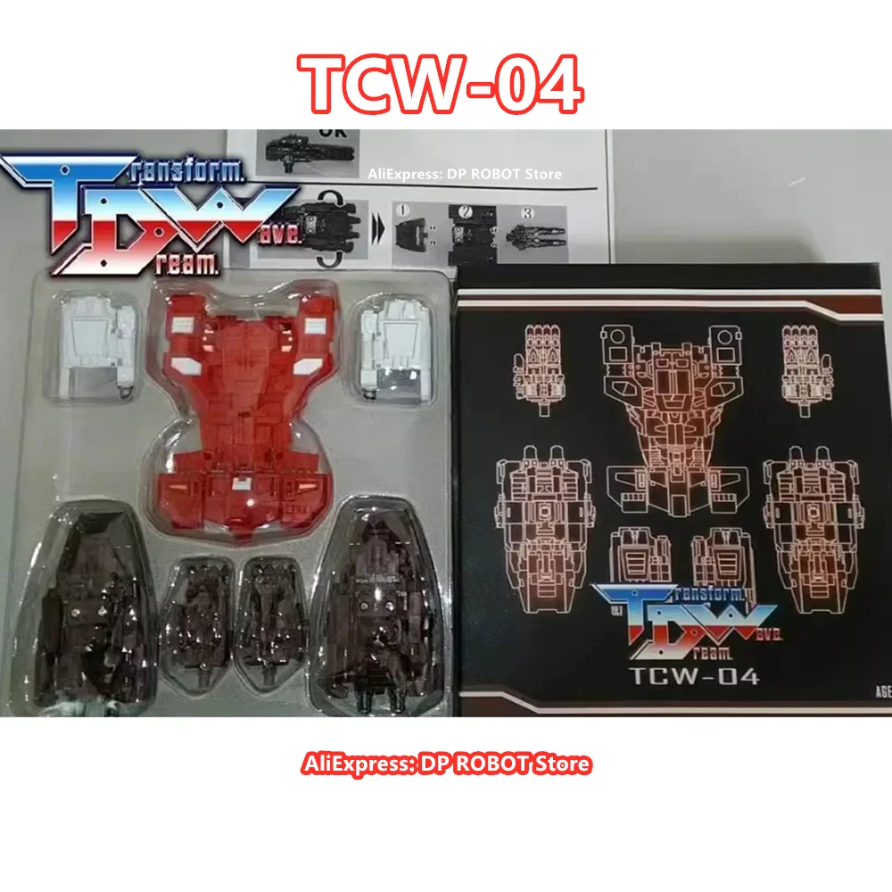 【IN STOCK】TDW TCW-04 TCW04 Japanese Edition Upgrade Kit For TDW Computron Figure Accessories