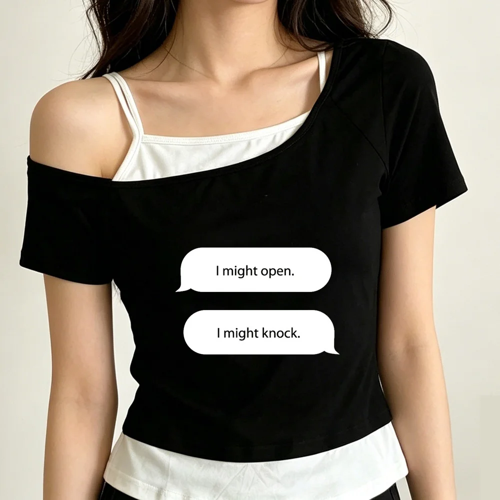 Heated Rivalry crop top girl alternative  gyaru kawaii gothic graphic top tees harajuku streetwear baddie anime gothic
