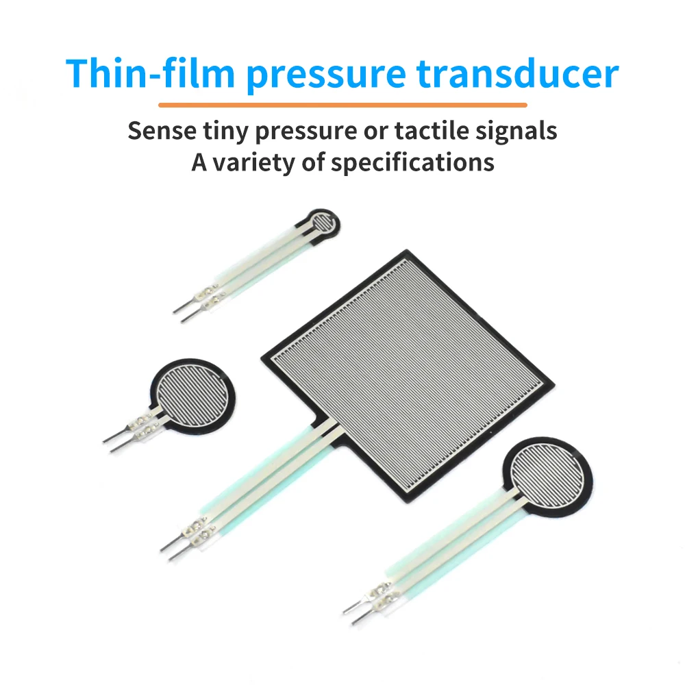 Sensor de presión de película fina, Sensor Flexible de respuesta altamente sensible, FSR400, FSR402, FSR406