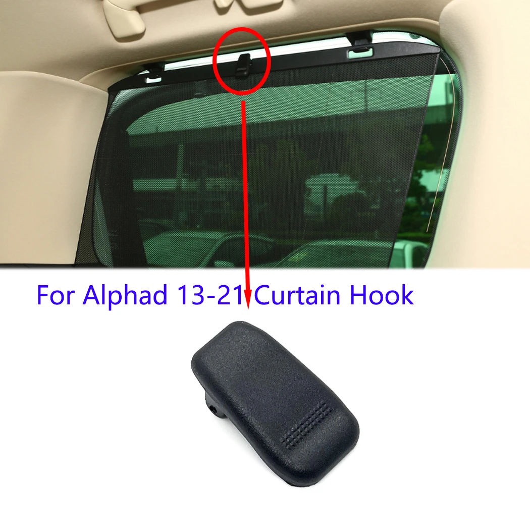 

Rear Middle Door Shade Curtain Handle Curtain Hook Handle Buckle Fit For Toyota Alphard 2013-2023