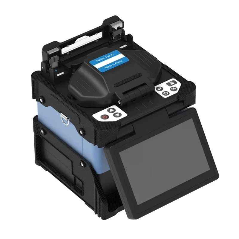 Automatic HY-802 Fiber Fusion Splicer Fully And 15 Seconds To Heat Handheld Optical Fiber Identifier