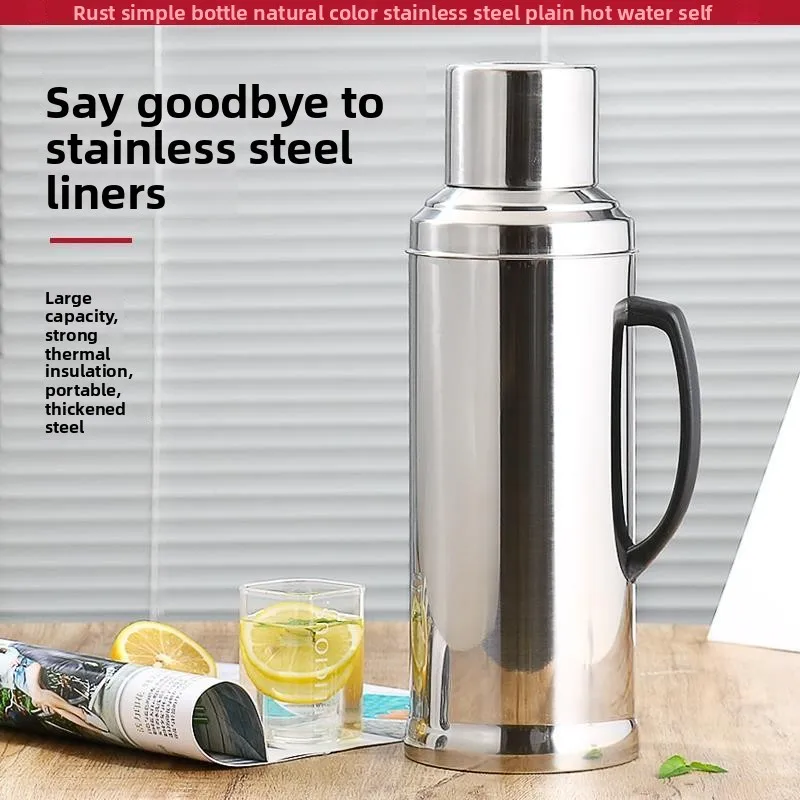 

Термос из нержавеющей стали 304 с двойными стенками для студентов, вакуумная колба для горячей воды