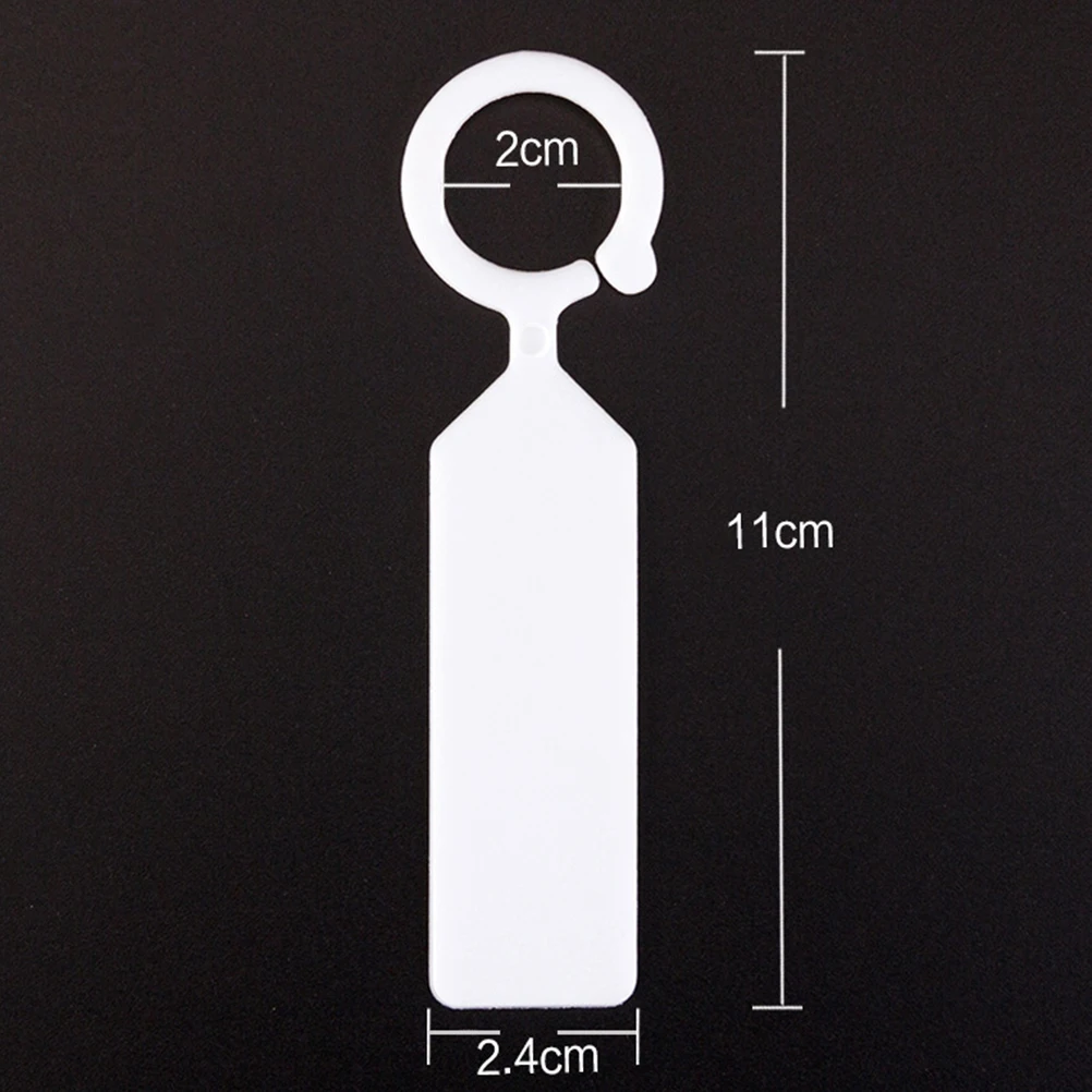 

200pcs Plant Identification Tags Durable Pp Material Weather Resistant Garden Label Hanging Tag For Greenhouse Botanical Nursery