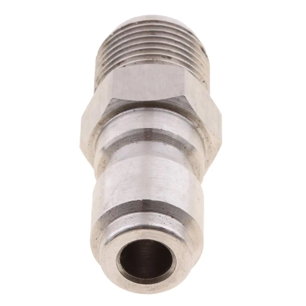 Quick Connect Brass Adaptor Pressure Washer Hose Coupling Stainless Steel Converter for High Pressure Washers