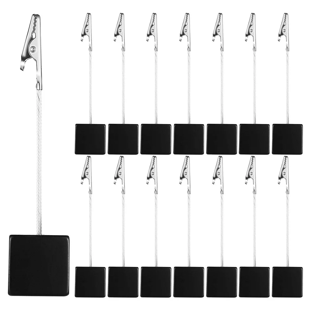 

20 Pcs Clip Stand for Note Decorative Place Card Holder Holders Table Numbers Memo Desk