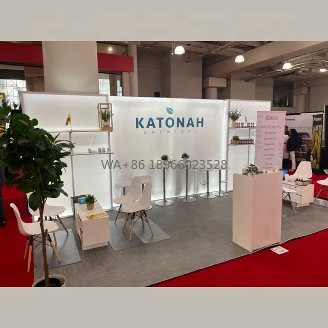 Exhibition Booth Design Trade Show Display Expo Booth Fair Stand Led Backlit Trade Show Booth