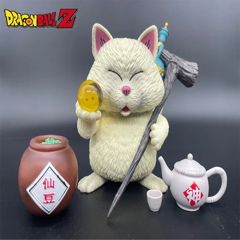 

15cm Anime Dragon Ball Karin-sama Figures SENZU BEAN Cat Action Figures Kawaii PVC Model Collection Doll Toys Birthday Gifts