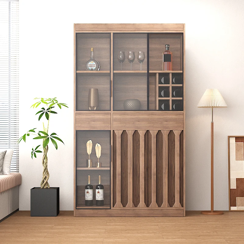 

Portable Bar Antique Furniture Cabinet Luxury Accessories Display Wine Decoration Iron Open Cabinets Elegant Vitrine Stands Rack