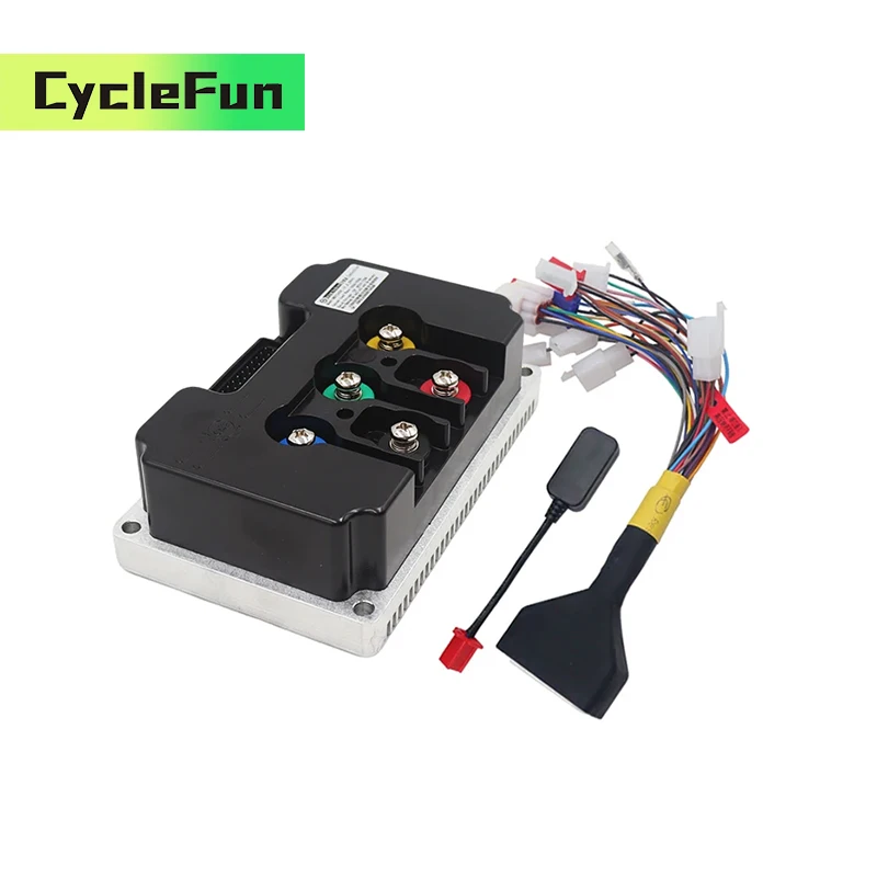 

FarDriver ND72450 Electric Scooter Sine Wave Controller 72V DC 200A Phase 450A with Bluetooth for Program Conversion Accessories