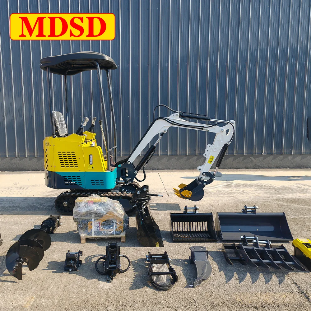 Miniexcavadora personalizada de construcción de 2,5 toneladas para motor Kubota, excavadora pequeña hidráulica de entrega rápida CE, envío gratis
